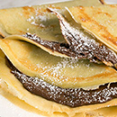 Crêpe au chocolat maison