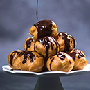 Profiteroles au chocolat